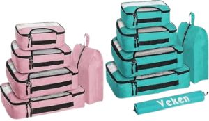 Veken 12 Set Packing Cubes for Suitcases